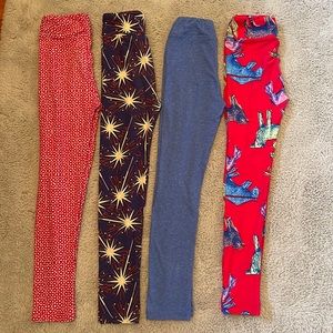 LLR Girls size L/XL leggings BUNDLE